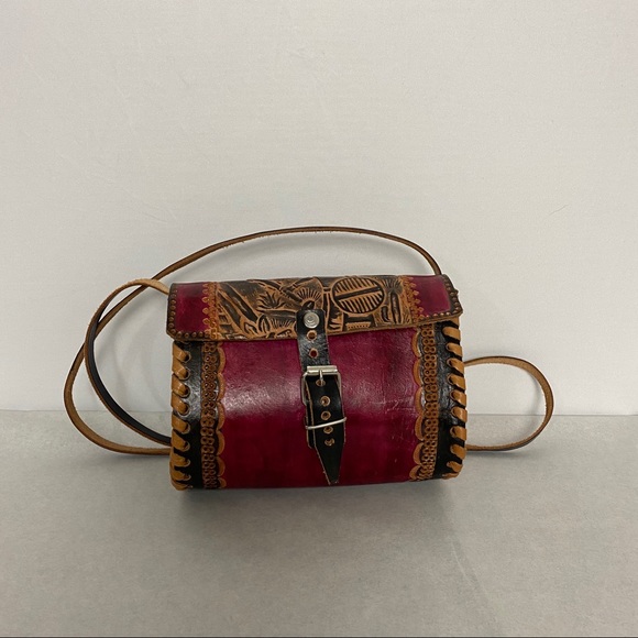 Handbags - Boho Handmade Crossbody Leather Bag